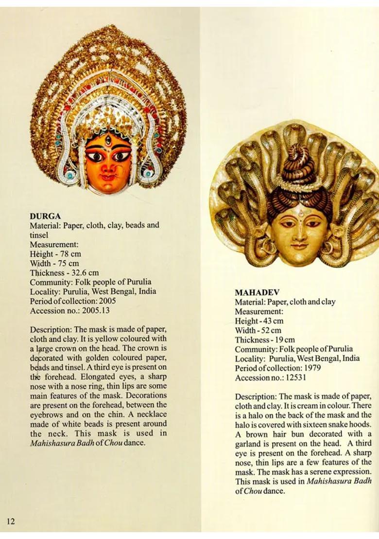 Mask: In Collection Of The Indian Museum (A Catalogue Of The Mask Gallery) - Indya