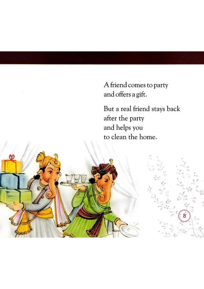 Friendship : One Hundred Quotes and Thoughts With One Hundred Paintings of Lord Ganesha - Indya