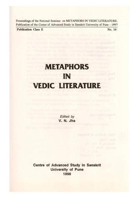 Metaphors in Vedic Literature (An Old and Rare Book)