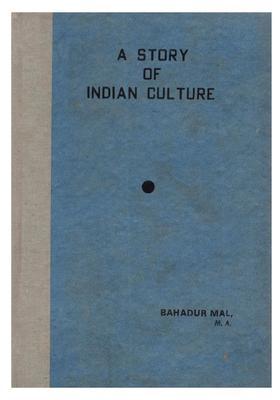 A Story of Indian Culture (An Old and Rare Book)