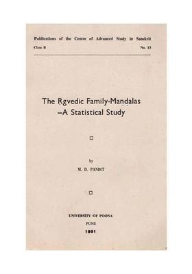The Rigvedic Family-Mandalas -A Statistical Study (An Old and Rare Book)