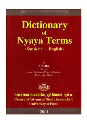 Dictionary of Nyaya Terms (Sanskrit-English) An Old and Rare Book