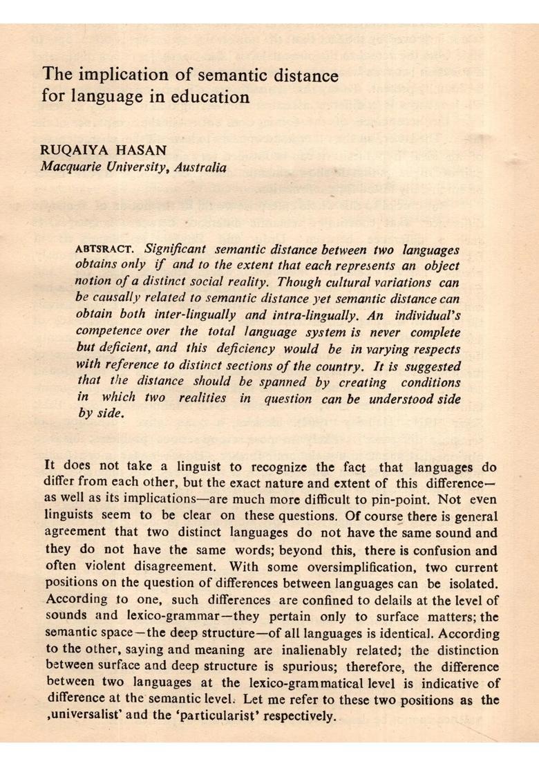 Studies in Bilingualism (An Old and Rare Book: Only 1 Quantity Available) - Indya