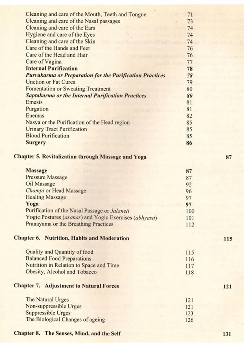 Ayurveda: A Way of Life (An Old and Rare Book) - Indya