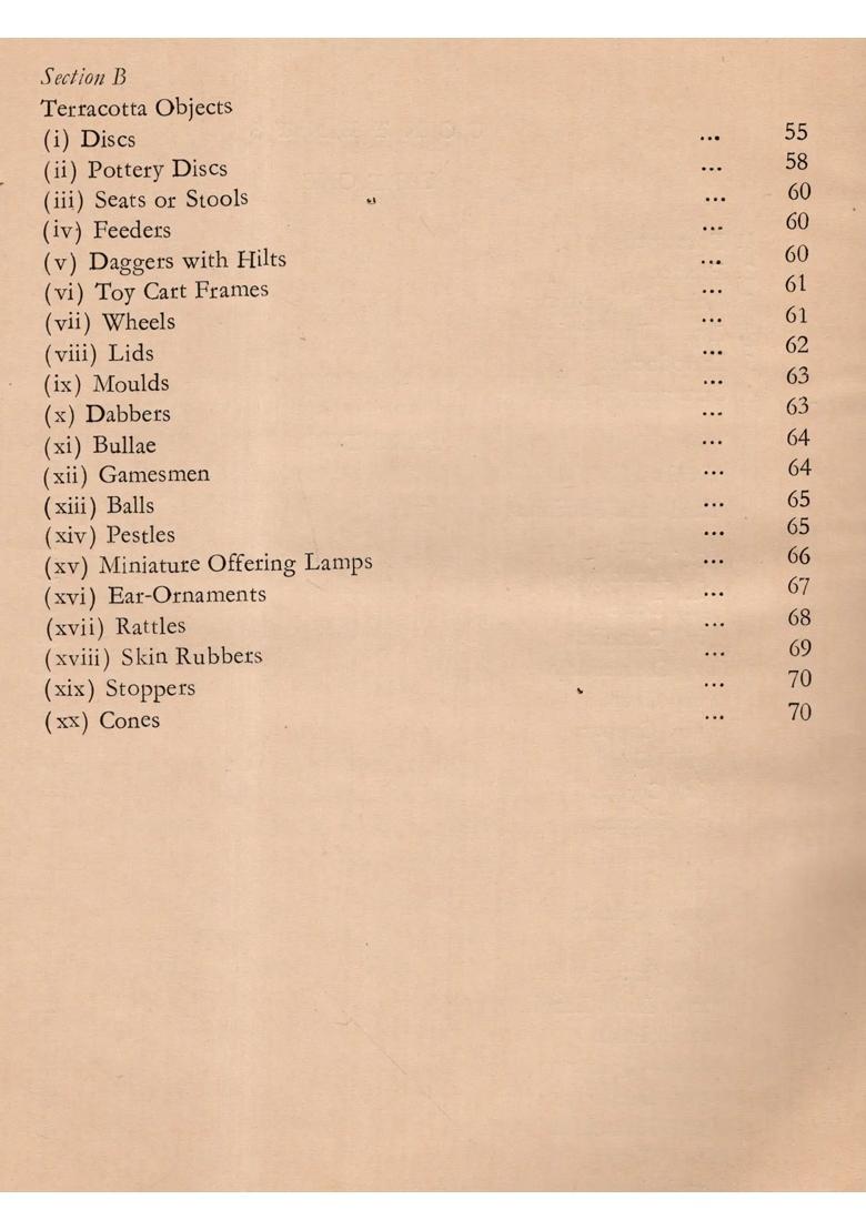 Excavations at Rajghat, Small Finds Part-3, 1957-58- 1960-65 (An Old and Rare Book) - Indya