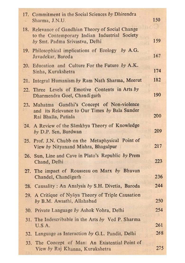 Quest for Truth- Felicitation Volume in Honour of Prof. S. P. Kanal with Concept of Purusa in the Bhagavadgita and A Review of the Samkhya Theory of Knowledge (An Old and Rare Book) (Only 1 Quantity Available) - Indya