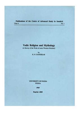 Vedic Religion and Mythology (A Survey of the Work of some Western Scholars) An Old and Rare Book