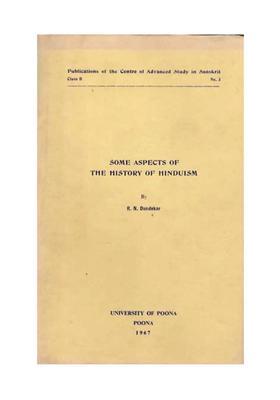 Some Aspects of the History of Hinduism (An Old and Rare Book)