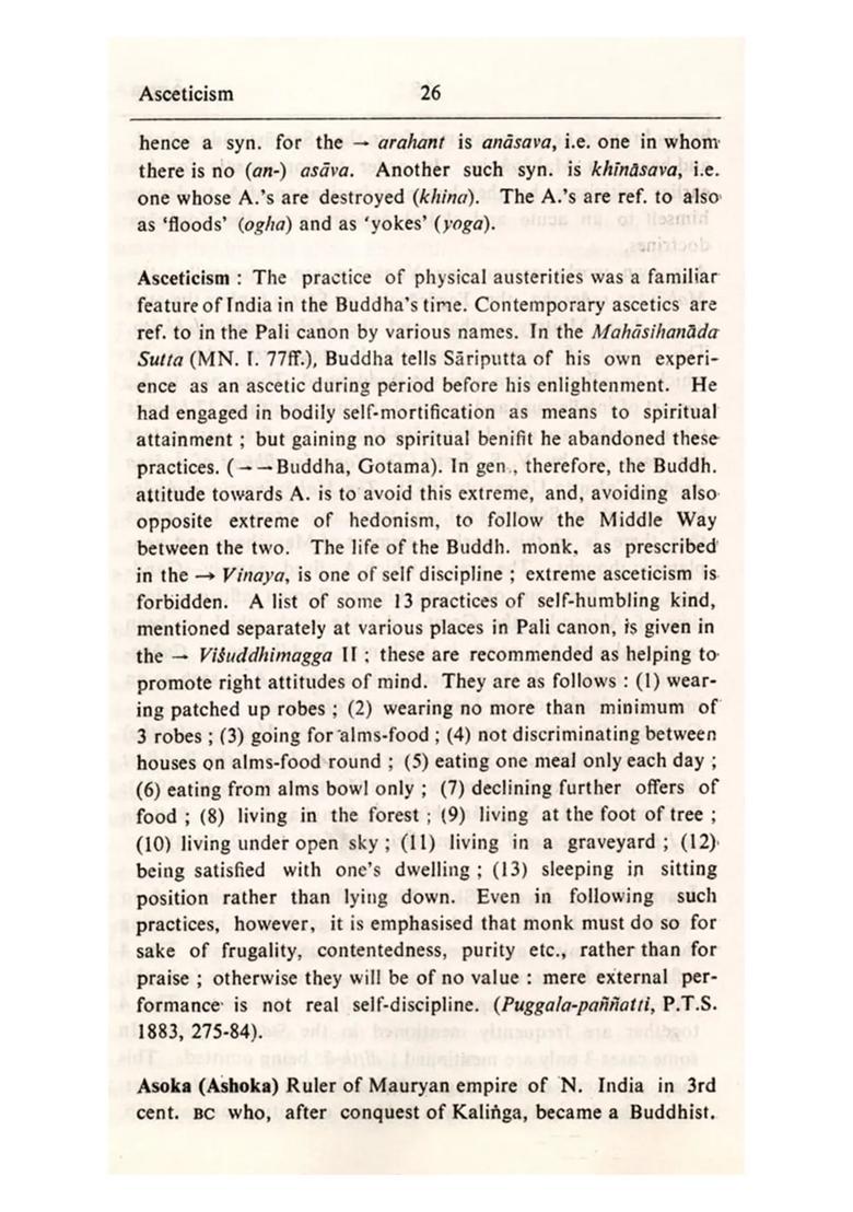 A Dictionary of Buddhism (An Old and Rare Book) - Indya