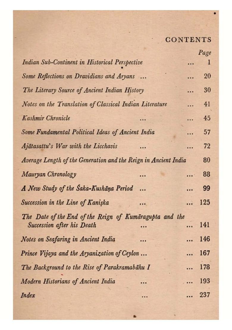 Studies in Indian History and Culture (An Old and Rare Book) - Indya