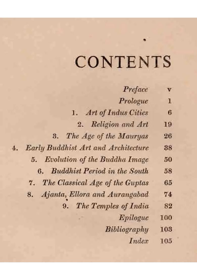 Monumental Art and Architecture of India (An Old and Rare Book) - Indya