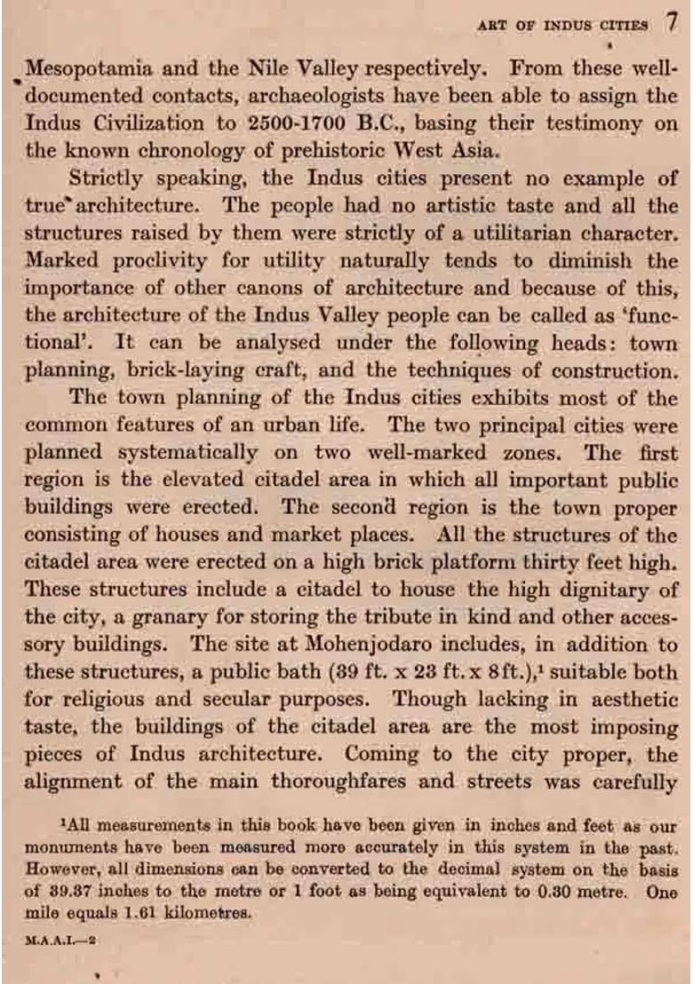 Monumental Art and Architecture of India (An Old and Rare Book) - Indya