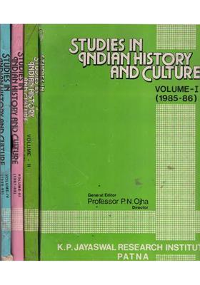 Studies in Indian History and Culture- (1985 to 1989) (Set of 4 Volumes) (An Old and Rare Book)