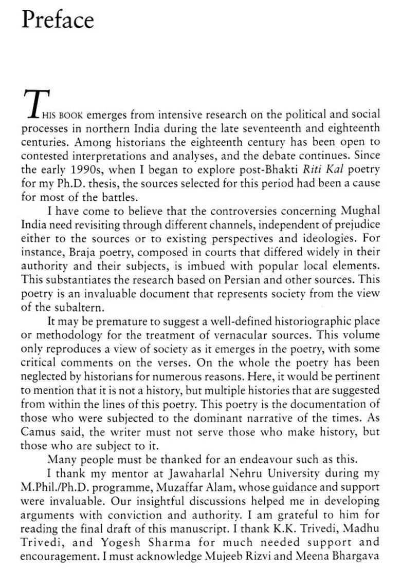 Literature, Culture and History in Mughal North India (1550-1800) - Indya