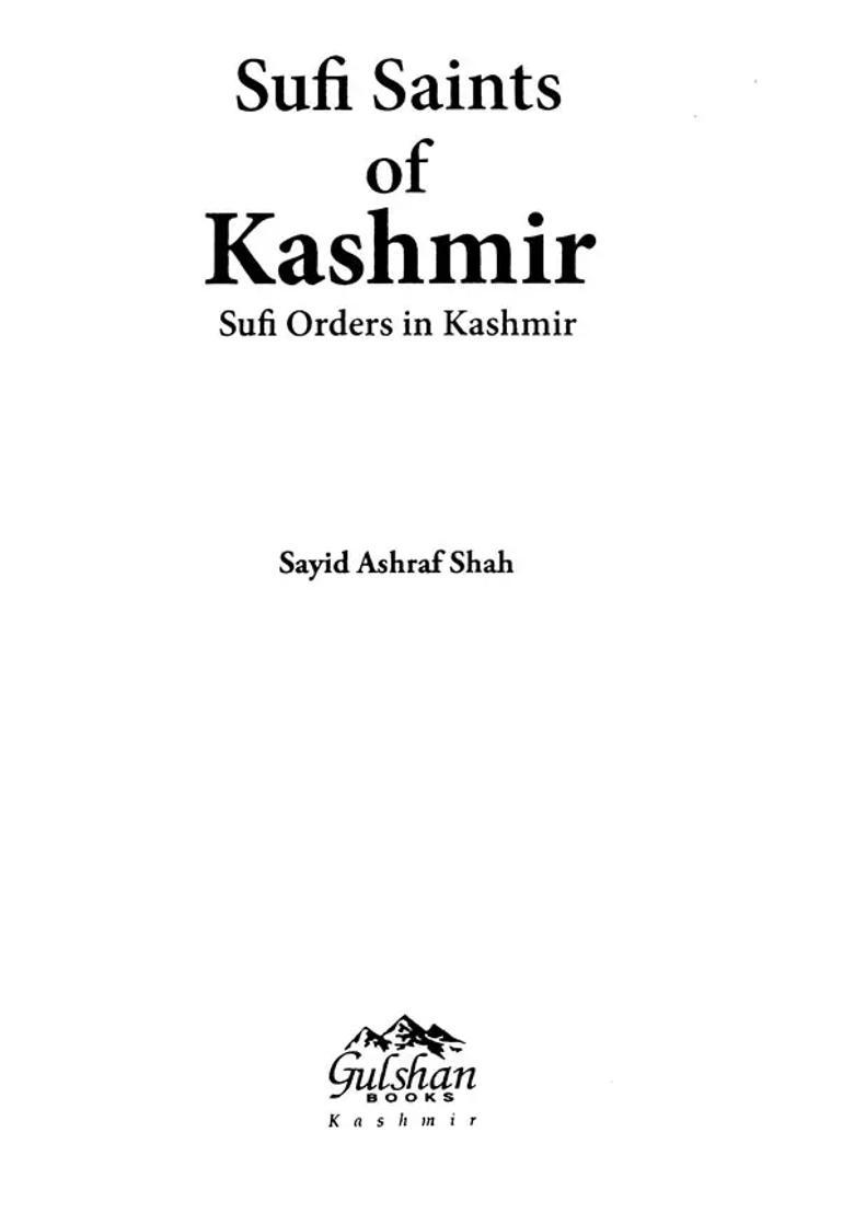 Sufi Saints of Kashmir- Sufi Orders in Kashmir - Indya