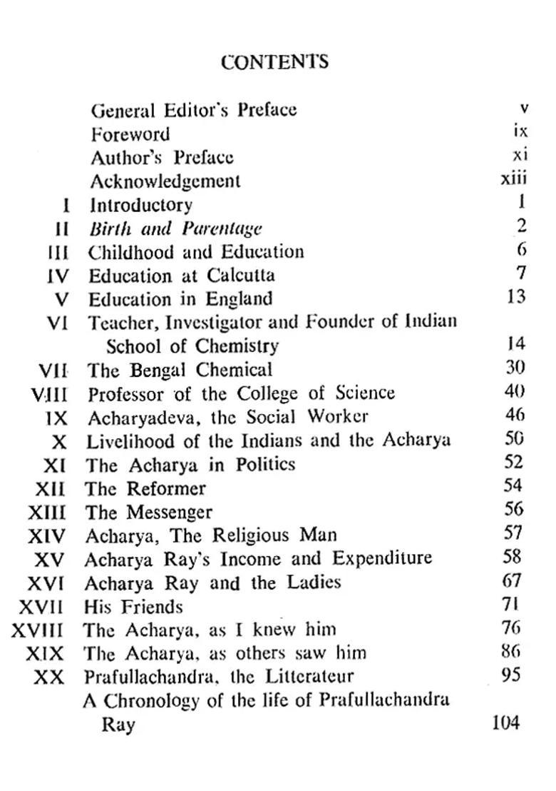 Prafullachandra Ray- A Biography (An Old and Rare Book) - Indya