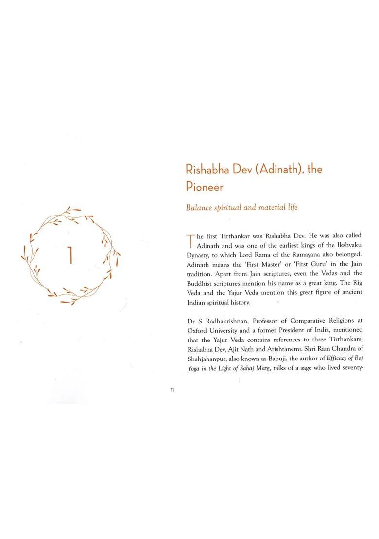 Holy Tirthankars in the Light of Heartfulness - Indya