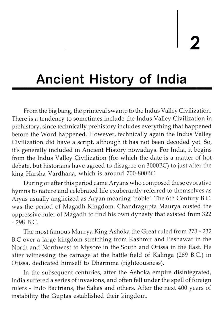 Science and Technology in Ancient Period - Indya