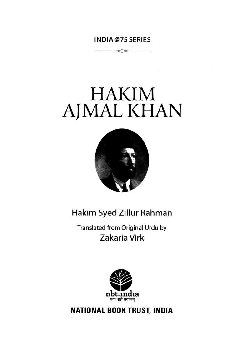 Hakim Ajmal Khan: Freedom Fighters - Indya