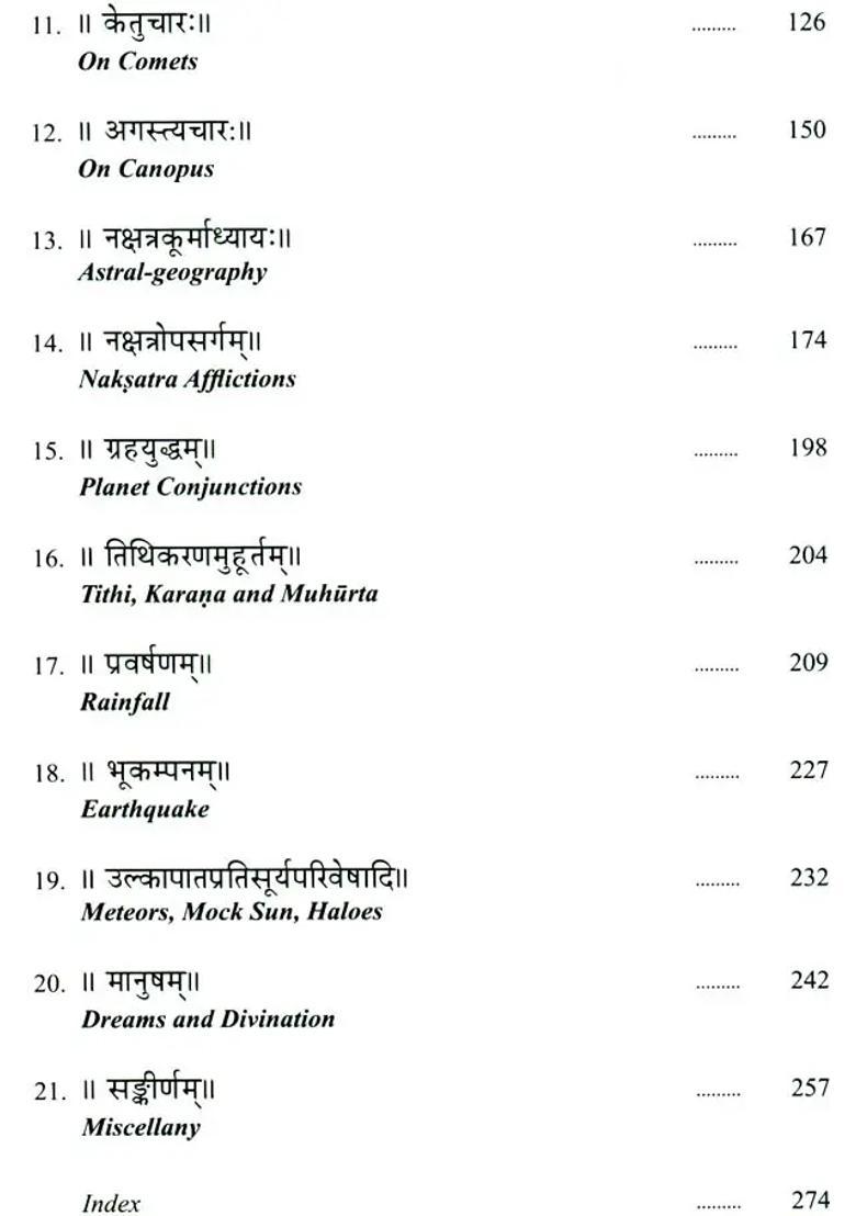 Parasara Tantra: Ancient Sanskrit Text on Astronomy and Natural Science (Reconstructed Text with Translation and Notes) - Indya