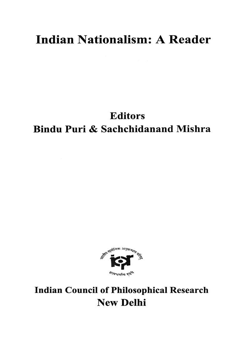Indian Nationalism: A Reader - Indya