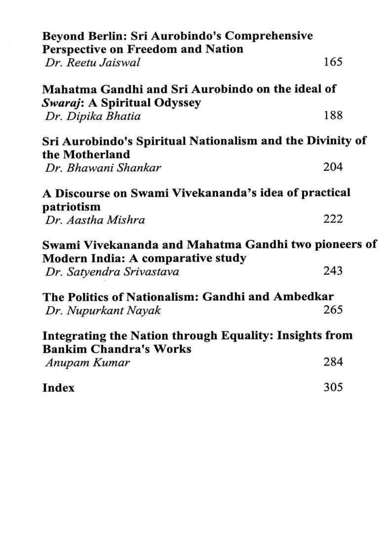 Indian Nationalism: A Reader - Indya