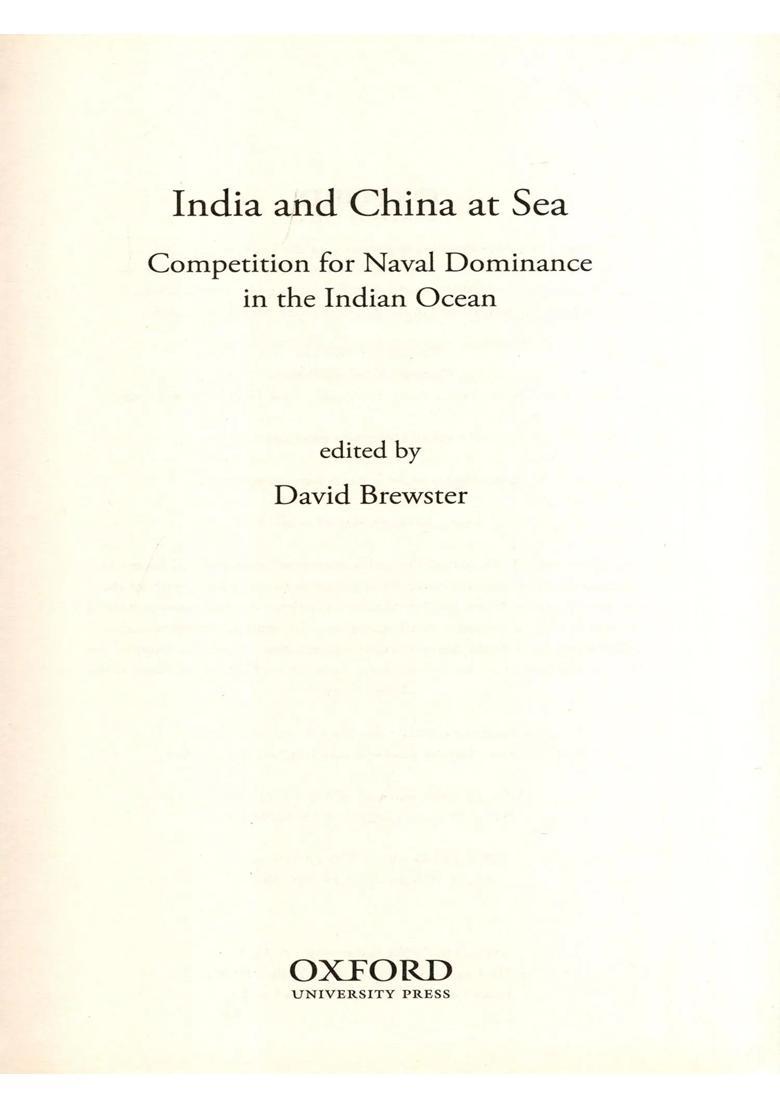 India & China at Sea: Competition for Naval Dominance in the Indian Ocean - Indya