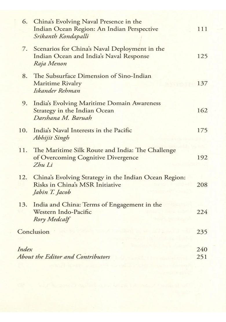 India & China at Sea: Competition for Naval Dominance in the Indian Ocean - Indya