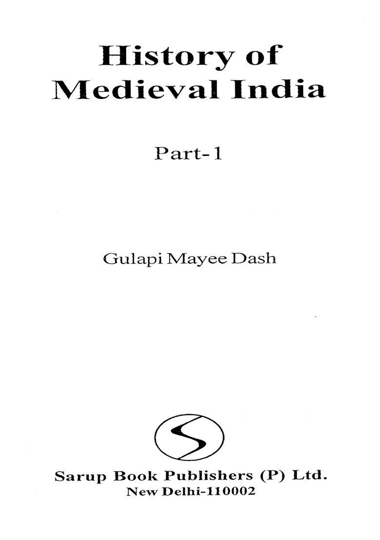 History of Medieval India (Set of 2 Volumes) - Indya