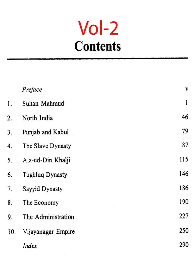 History of Medieval India (Set of 2 Volumes) - Indya