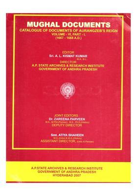 Mughal Documents: Catalogue of Documents of Aurangzeb