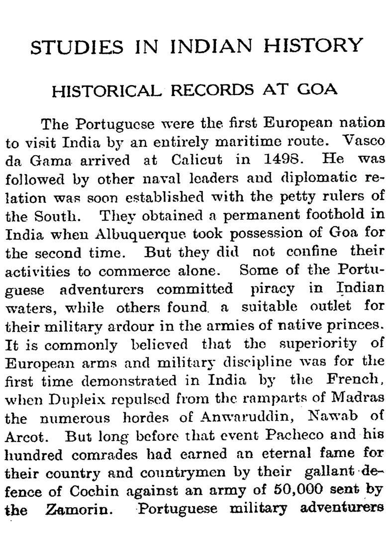 Studies in Indian History - Indya