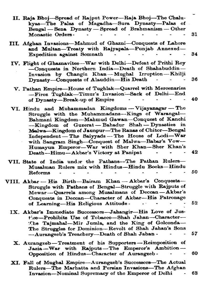 A Short History of India - Indya