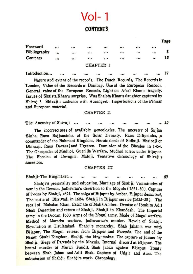 Shivaji the Great (Set of 2 Volumes) - Indya