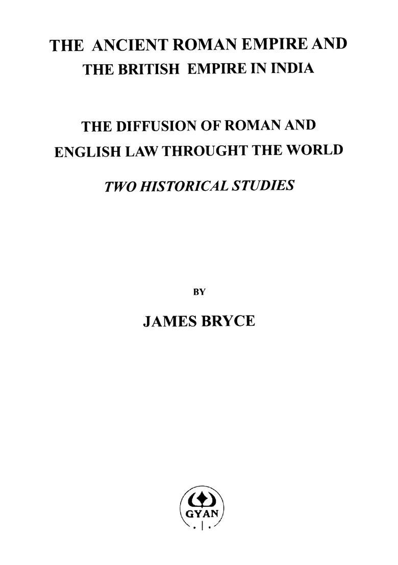 The Ancient Roman Empire and The British Empire in India - Indya