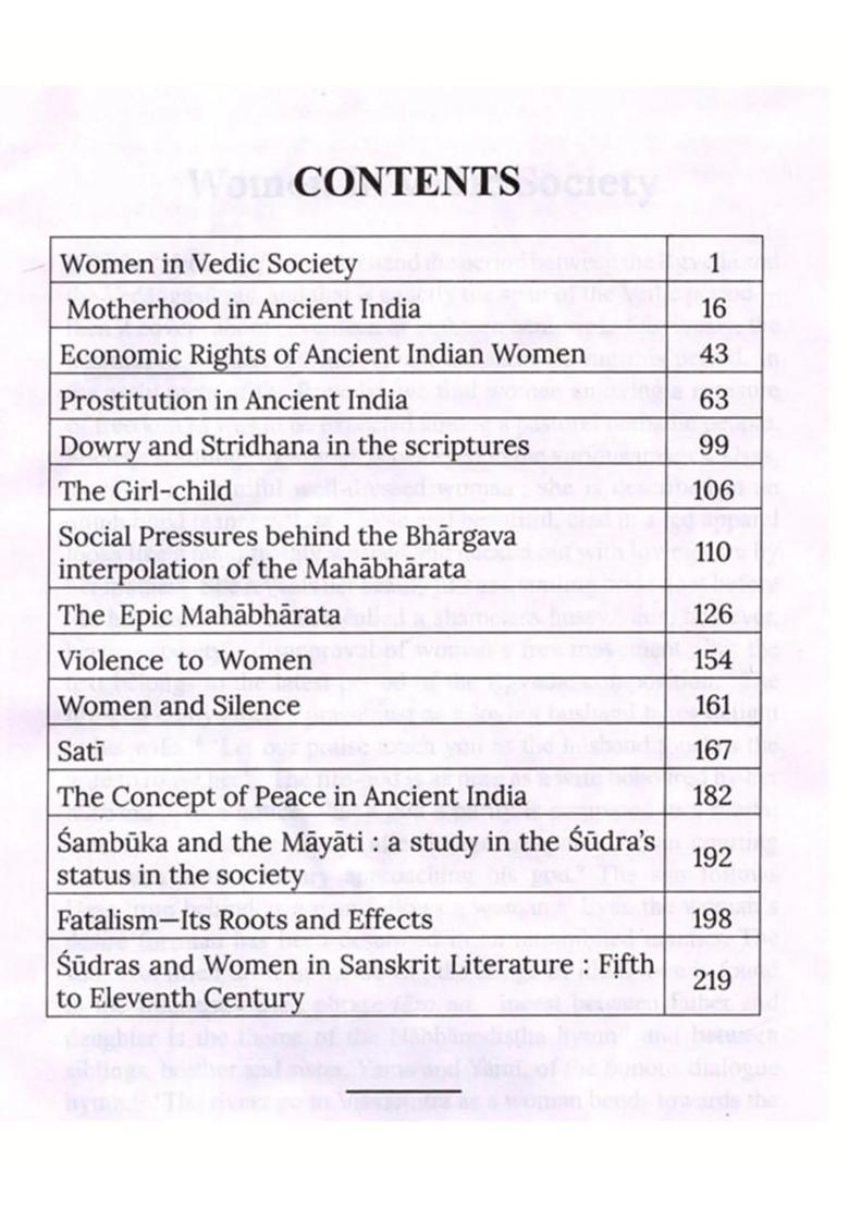 Women and Society in Ancient India - Indya