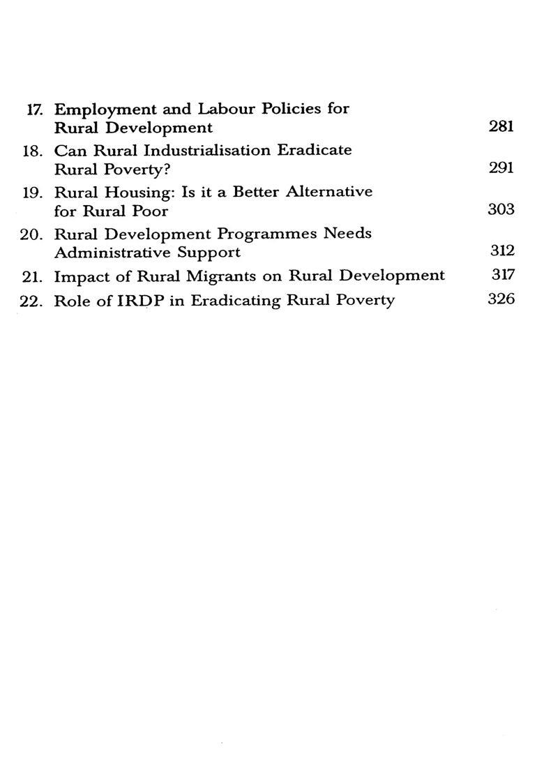 Rural Development Strategies Planning and New Approaches - Indya