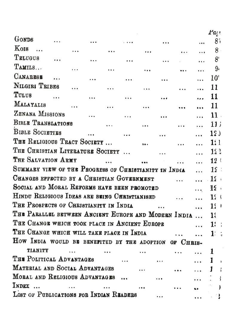 History of Christianity in India with its Prospects (A Sketch Compiled from Sherring, Smith, Badley, and Reports) - Indya