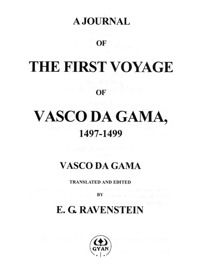 A Journal of the First Voyage of Vasco Da Gama, 1497-1499 - Indya