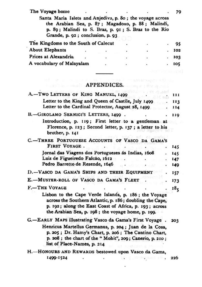 A Journal of the First Voyage of Vasco Da Gama, 1497-1499 - Indya