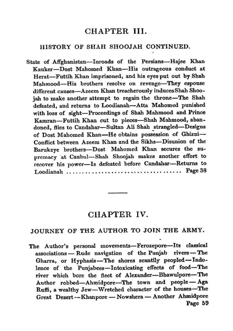 The Expedition into Affghanistan (Notes and Sketches Descriptive of the Country, Contained in a Personal Narrative During the Campaign of 1839 & 1840, up to the Surrender of Dost Mahomed Khan") - Indya