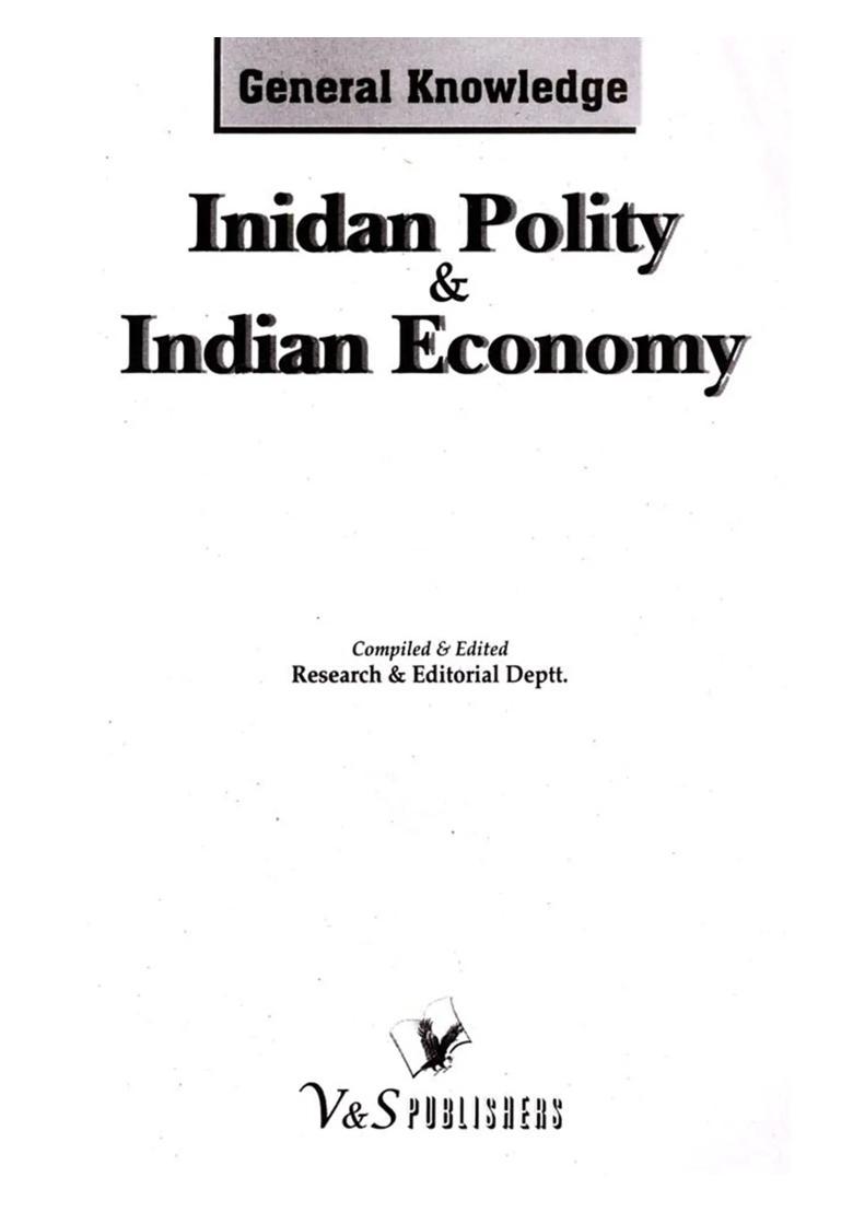 General Knowledge Indian Polity & Indian Economy - Indya