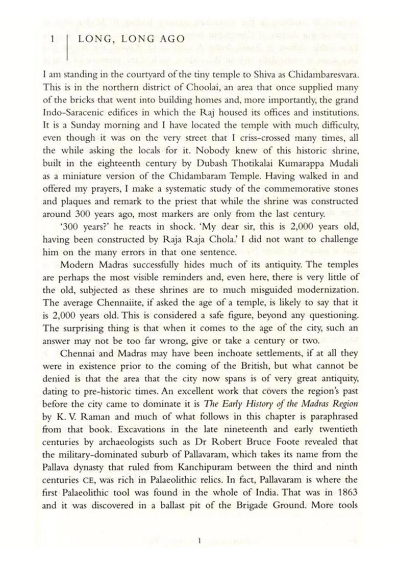 Chennai: A Biography - Indya