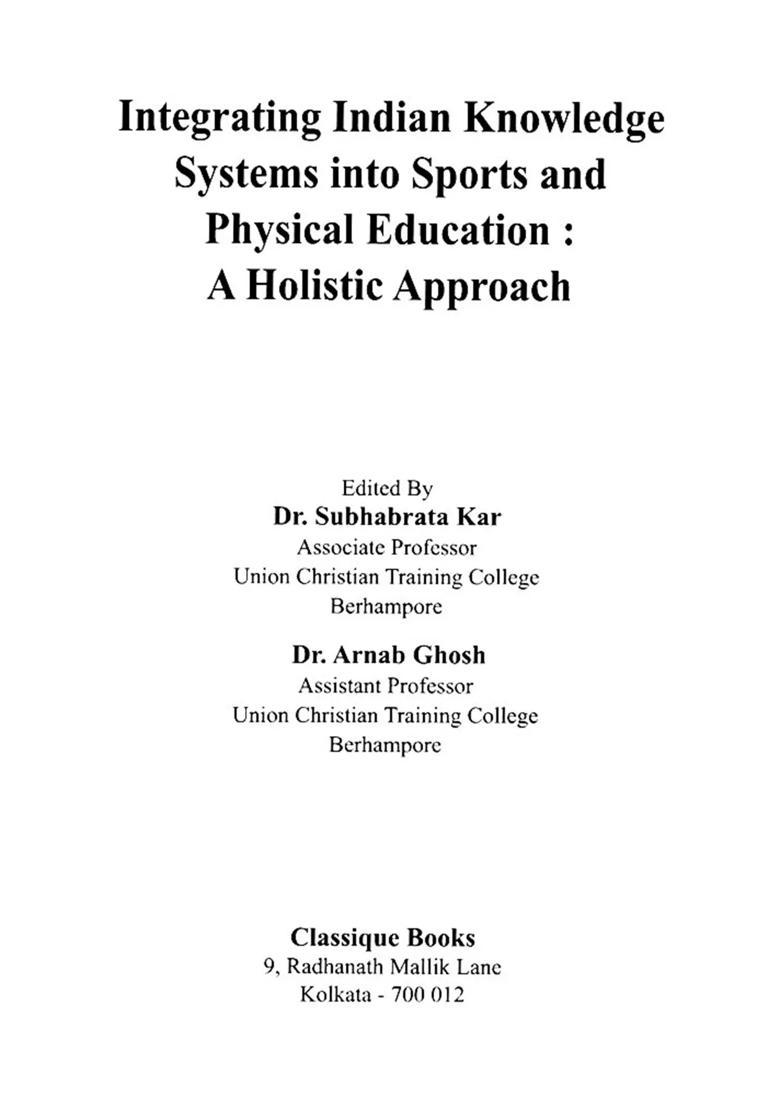 Integrating Indian Knowledge Systems into Sports and Physical Education: A Holistic Approach - Indya