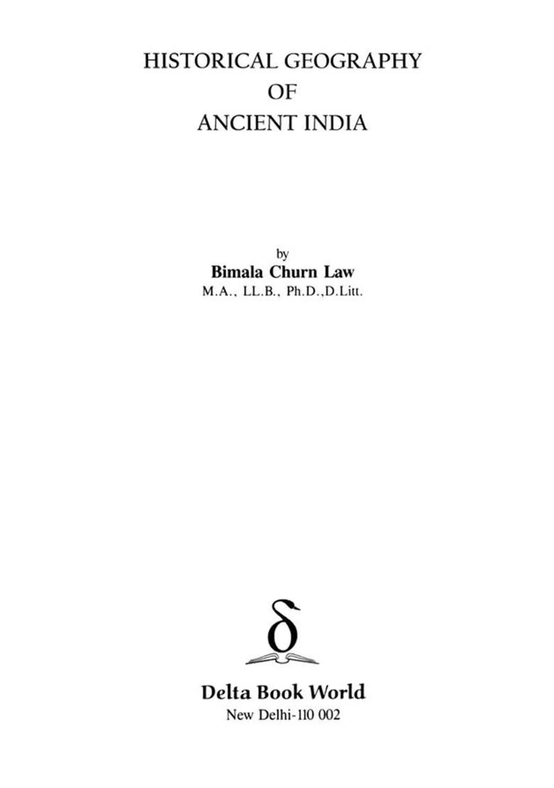 Historical Geography of Ancient India - Indya