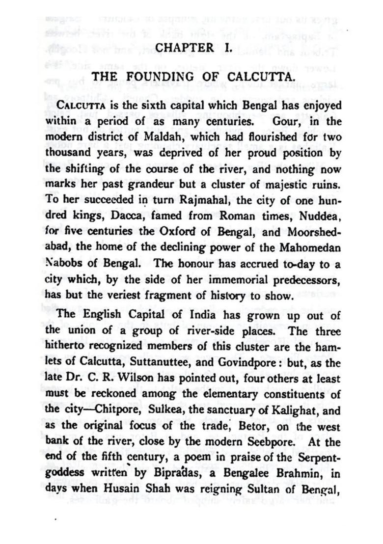 Calcutta old and New: A Historical and Descriptive Handbook to the City - Indya