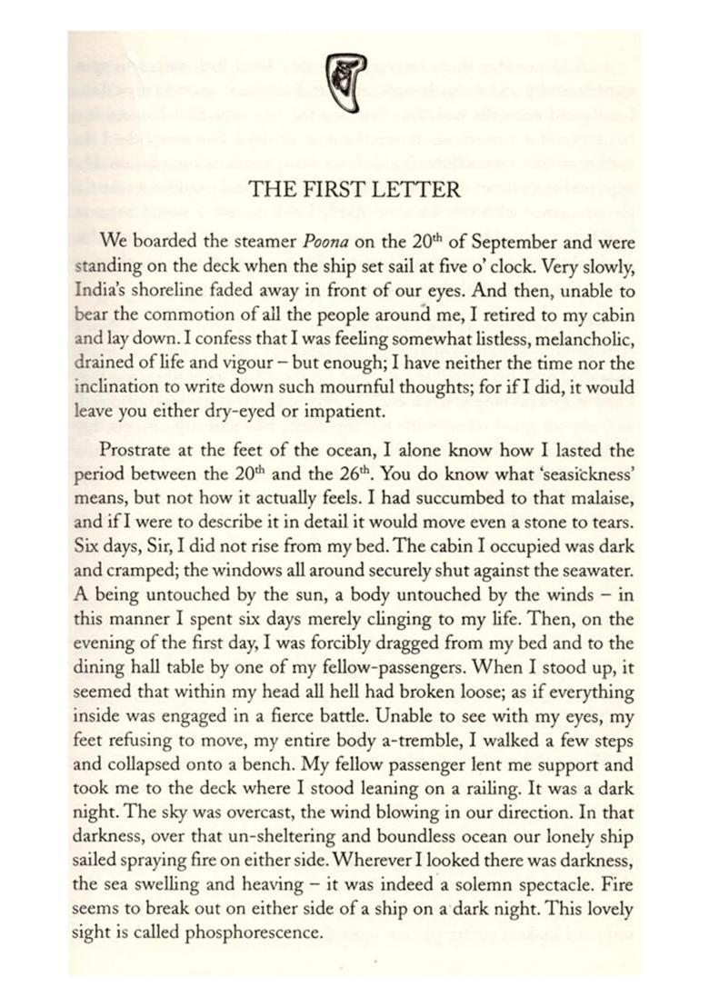 Letters From a Sojourner in Europe - Indya