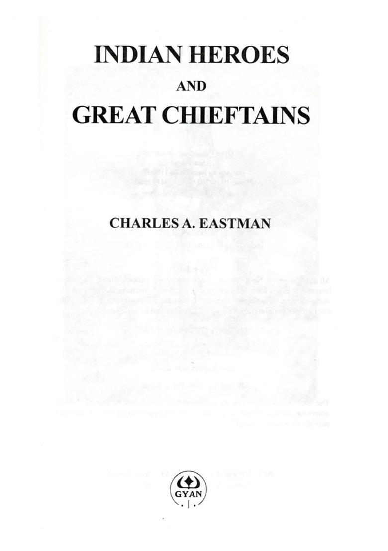 Indian Heroes and Great Chieftains - Indya