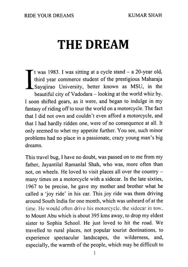 Ride Your Dreams: India to London on a Motorcycle - Indya