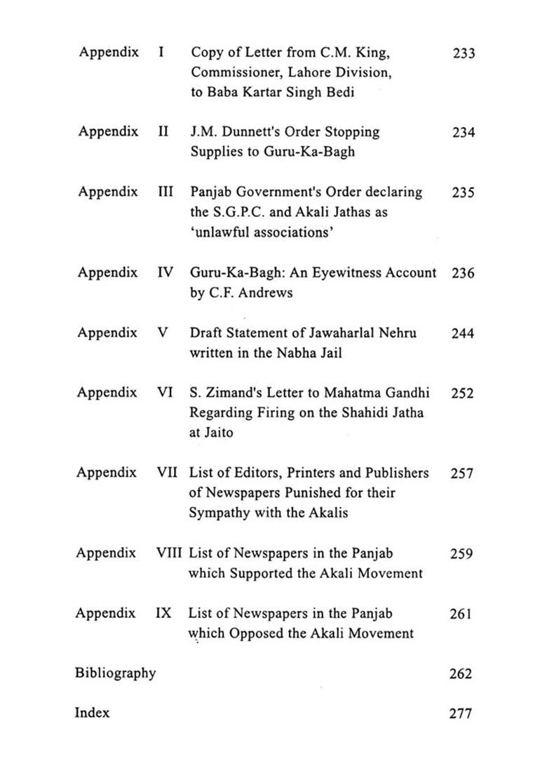 The Akali Movement - Indya